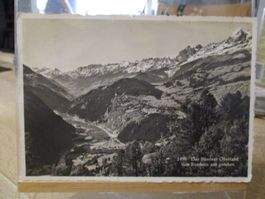 Bündner Oberland Ruschein  1943 Postkarte  2