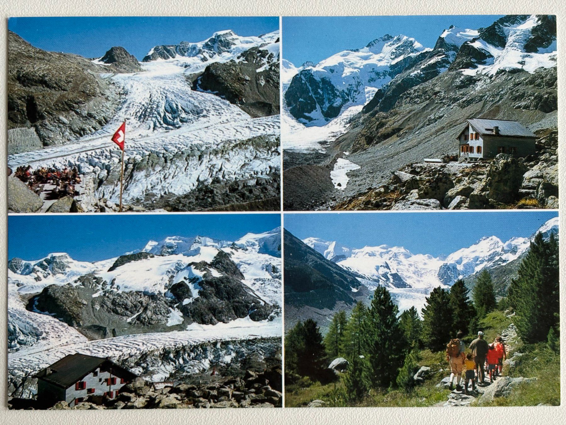 Cartoline postali: Postkarten Ansichtskarten Kanton Graubünden (7 Postkarten) – Usato da Belp venduto da Peltola13