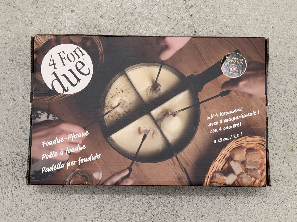 Padelle: 4Fondue - Fondue Caquelon – Nuovo e nell'imballaggio originale da Höri venduto da dimada14