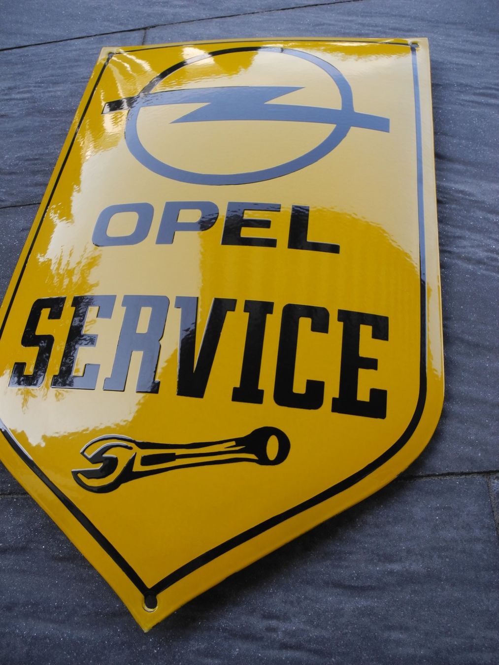 Schilder: Grosses Opel Emailschild – Neu (gemäss Beschreibung) aus Reinach AG von Huckleberrysix 2