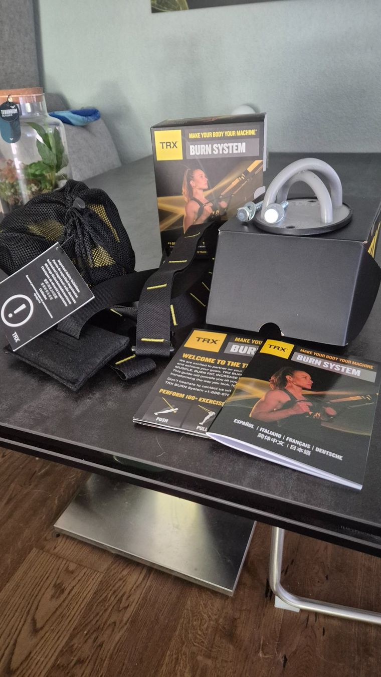 Hometrainer: TRX BURN System mit Deckenhalterung – Nuovo (secondo la descrizione) da Freienstein venduto da Murloc 1