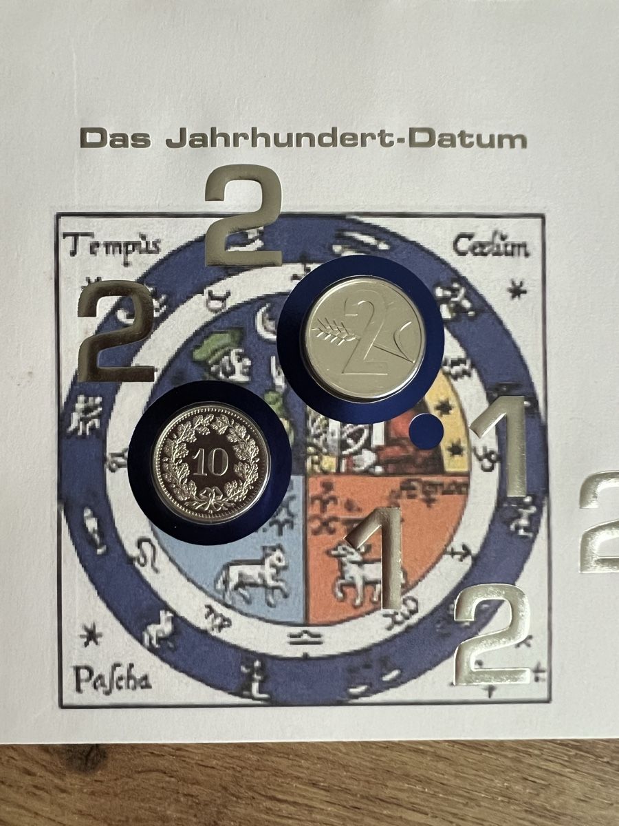 Toutes les monnaies: Schweizer Numisbrief von 2012  – D'occasion à Braunau par Desil2511 2
