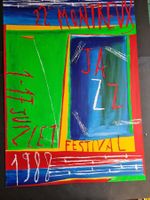 22e Montreux Jazz Festival 1988 Offizielles Kunstplakat