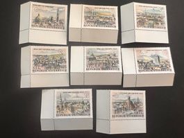 Österreich 1964 WIPA´65 Blick über Wien 1164/71 **(2404)