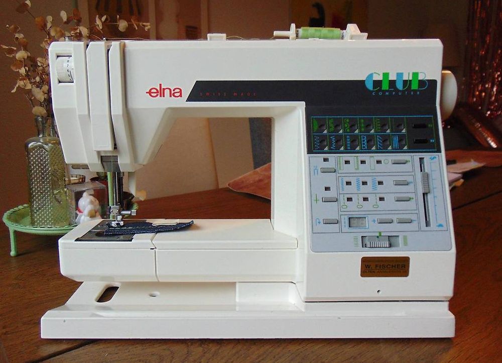 Nähmaschine Elna Club Computer 500, ab Service, CH-Produkt (Gebraucht ...