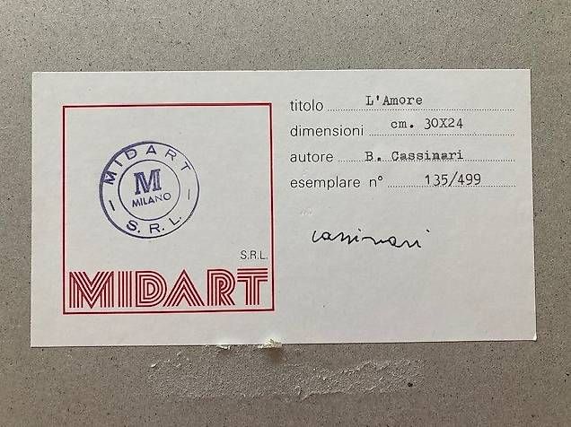 Gemälde: Quadro/opera Cassinari Bruno – Gebraucht aus Origlio von Zeto.81 3