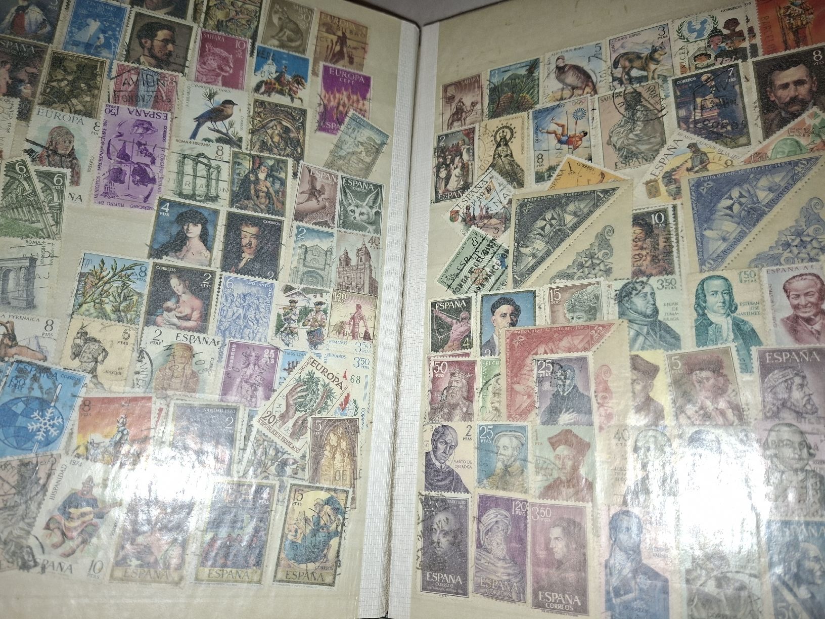 Alle Briefmarken: Sammlung Briefmarken Frankreich Italien – Gebraucht aus Balgach von SIMEON27 4