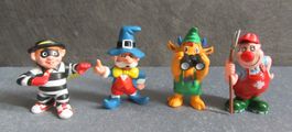 4 Comic-Figuren aus Kunststoff - ab CHF 6.00