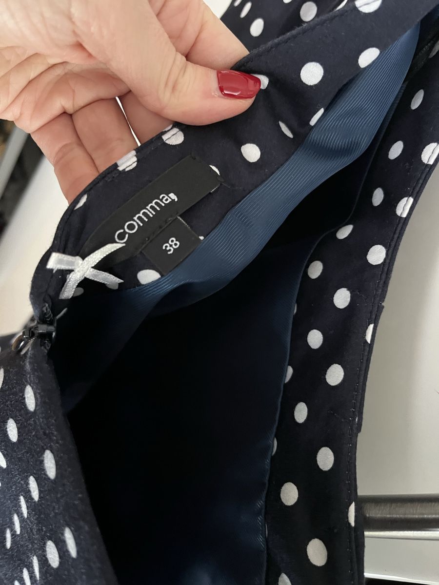 Comma Kleider: Comma Navy Blue Dress EU 38, NEW – Neu (gemäss Beschreibung) aus Windisch von bymarikaa 2