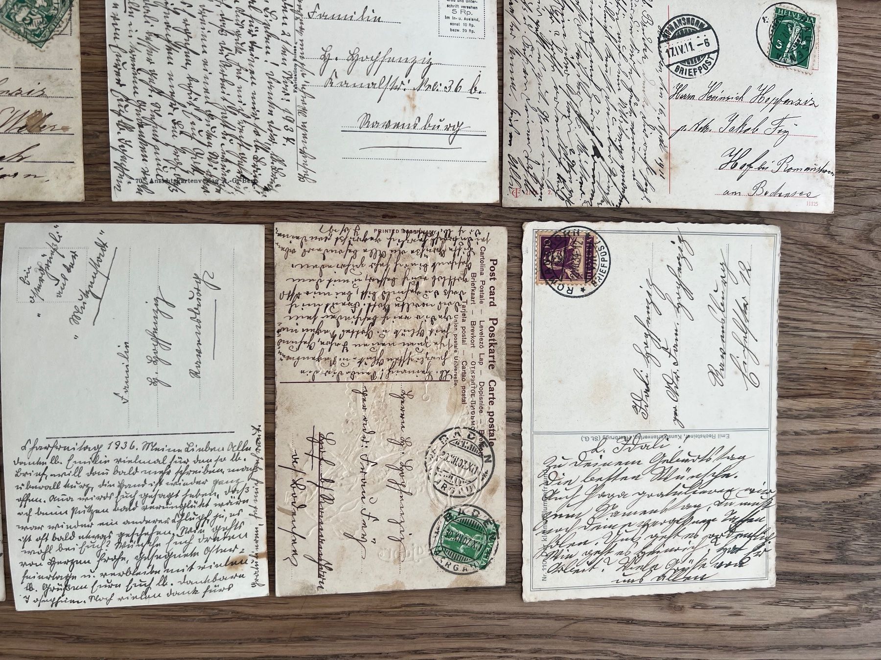 Cartoline postali: Sammlung antike Postkarten Schweiz – Usato da Hermetschwil-Staffeln venduto da militaria-schweiz 8