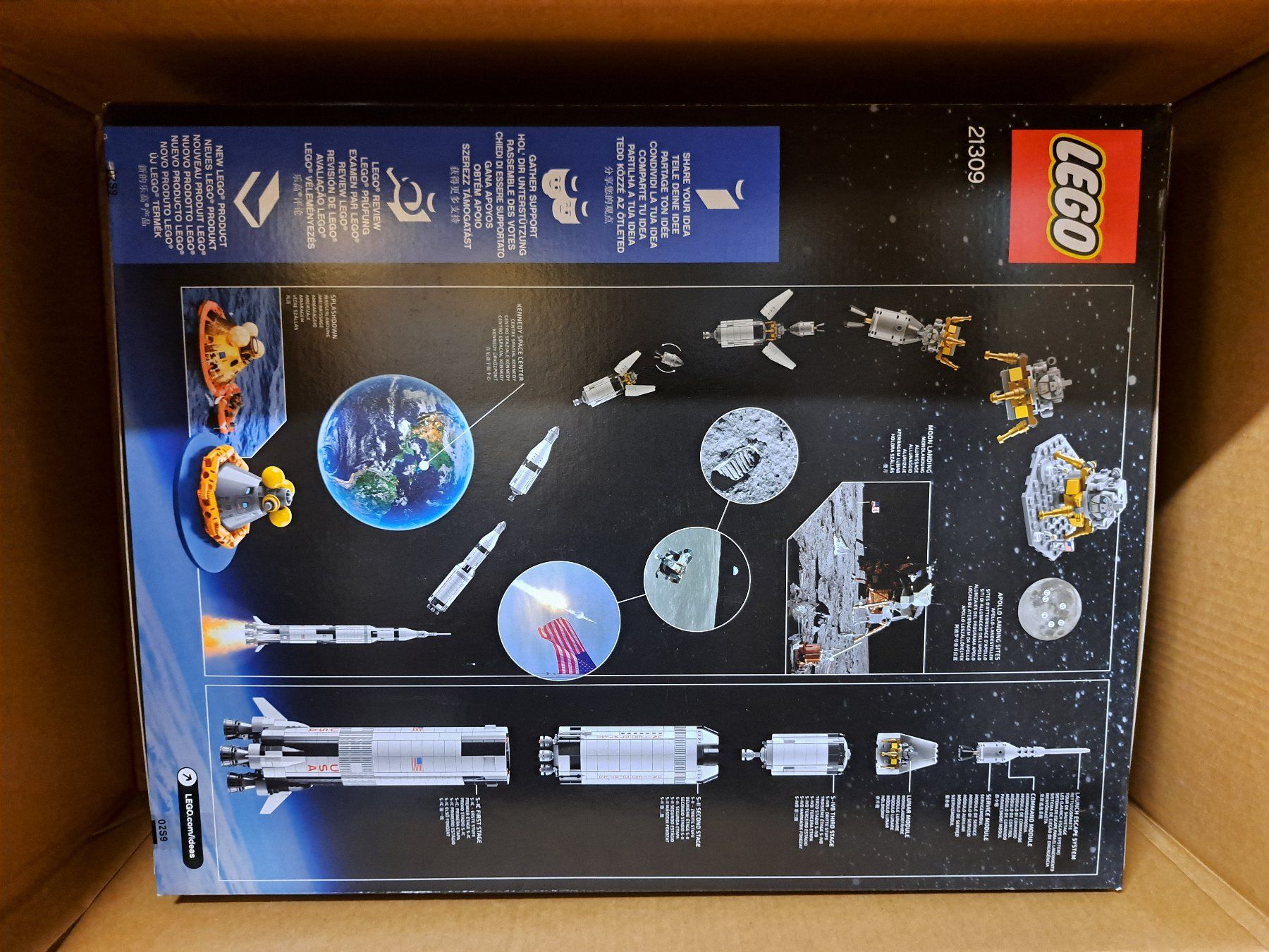 Lego Baukästen: LEGO 21309 NASA Apollo Saturn V – Neu und originalverpackt aus Igis von magneto_hg 1