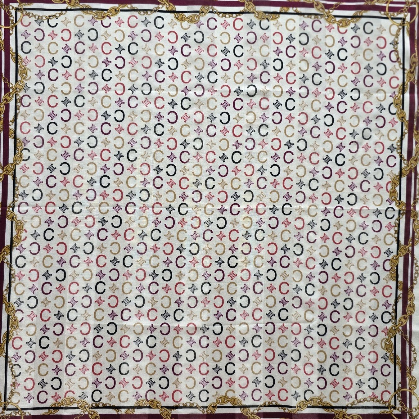 Celine Foulard & Sciarpe: Celine Baumwolltuch 50x50 cm Neu – Nuovo (secondo la descrizione) da Zürich venduto da LIMAR 3