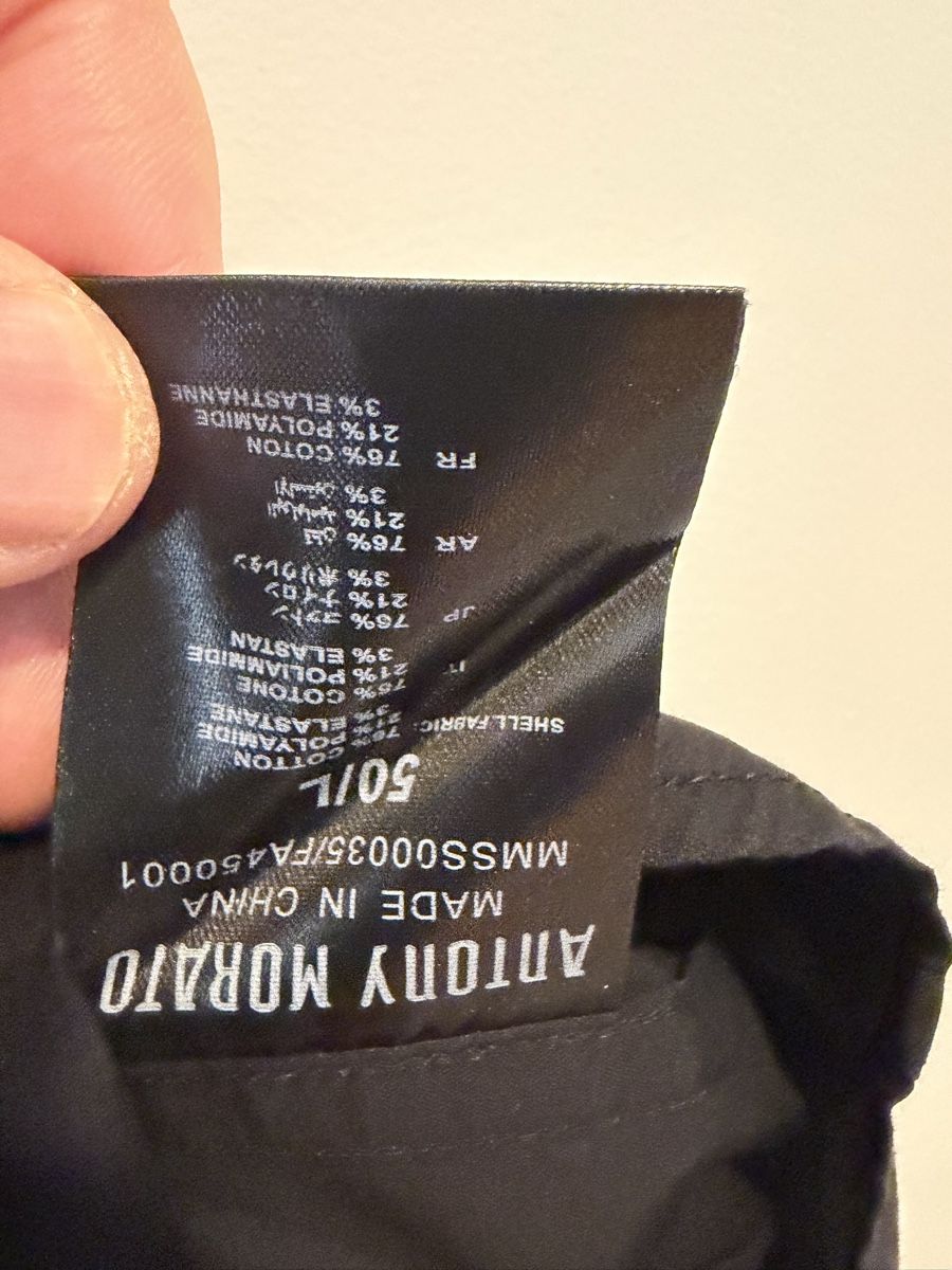 Camicie: Camicia Antony Morato nera taglia L slim fit – Usato da Lugano venduto da can_xdd8 5