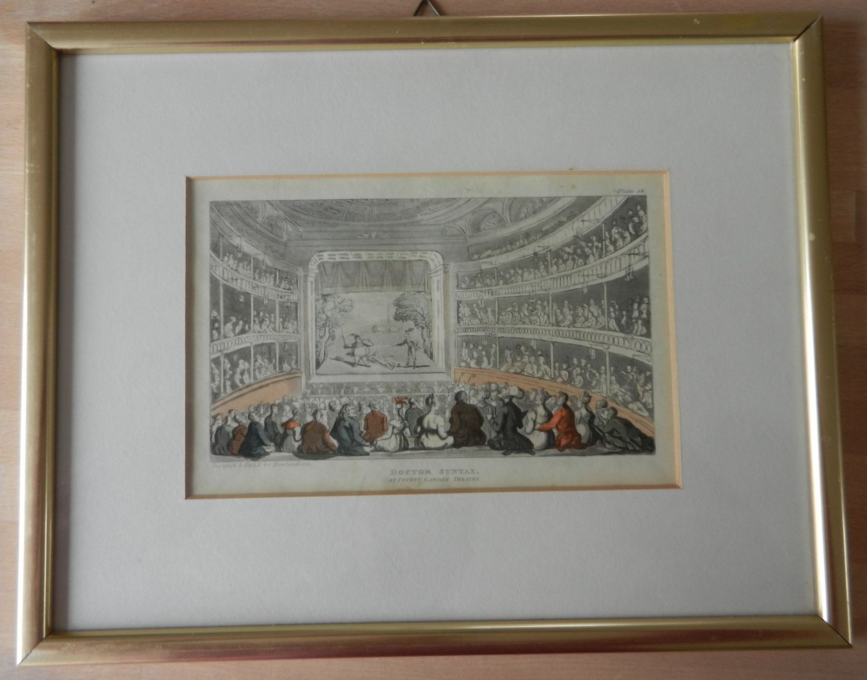 Foto & Immagini: Doctor Syntax Oper London Rowlandson gerahmt – Usato da Wolfwil venduto da Verbenia