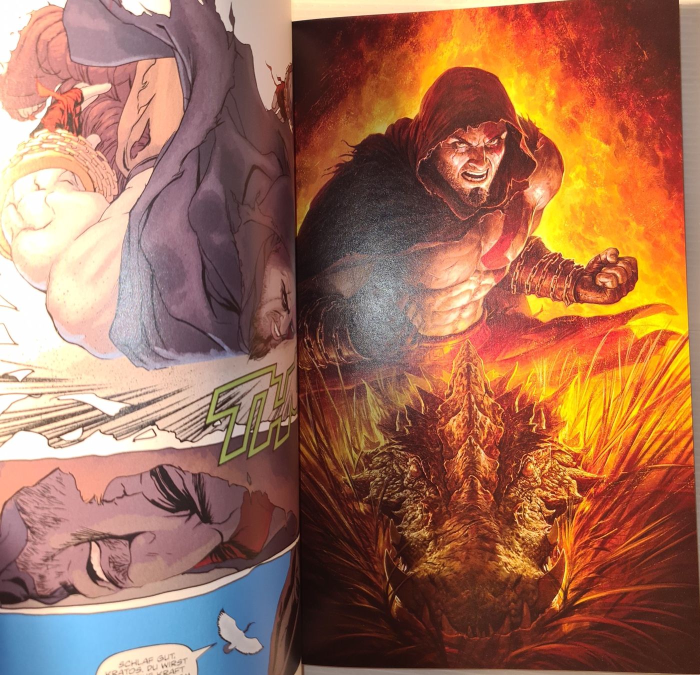 Fumetti: God of War: Fallen God / Farbe Comic – Usato da Münchenstein venduto da vitalfit 4