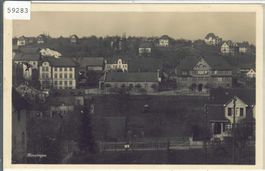 Binningen - Dorfpartie mit Schulhaus