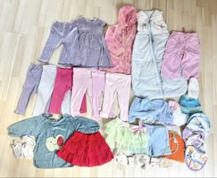 Grosses Kleiderpaket Gr. 74-80 für Mädchen. 33 Teile.