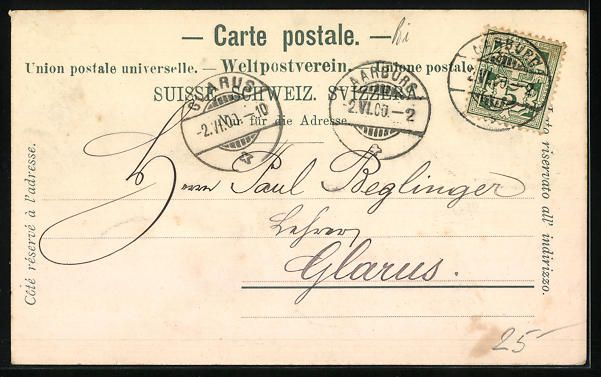 Cartoline postali: AK Aarburg, Ortsansicht – Usato da Berlin venduto da bartko-reher 1