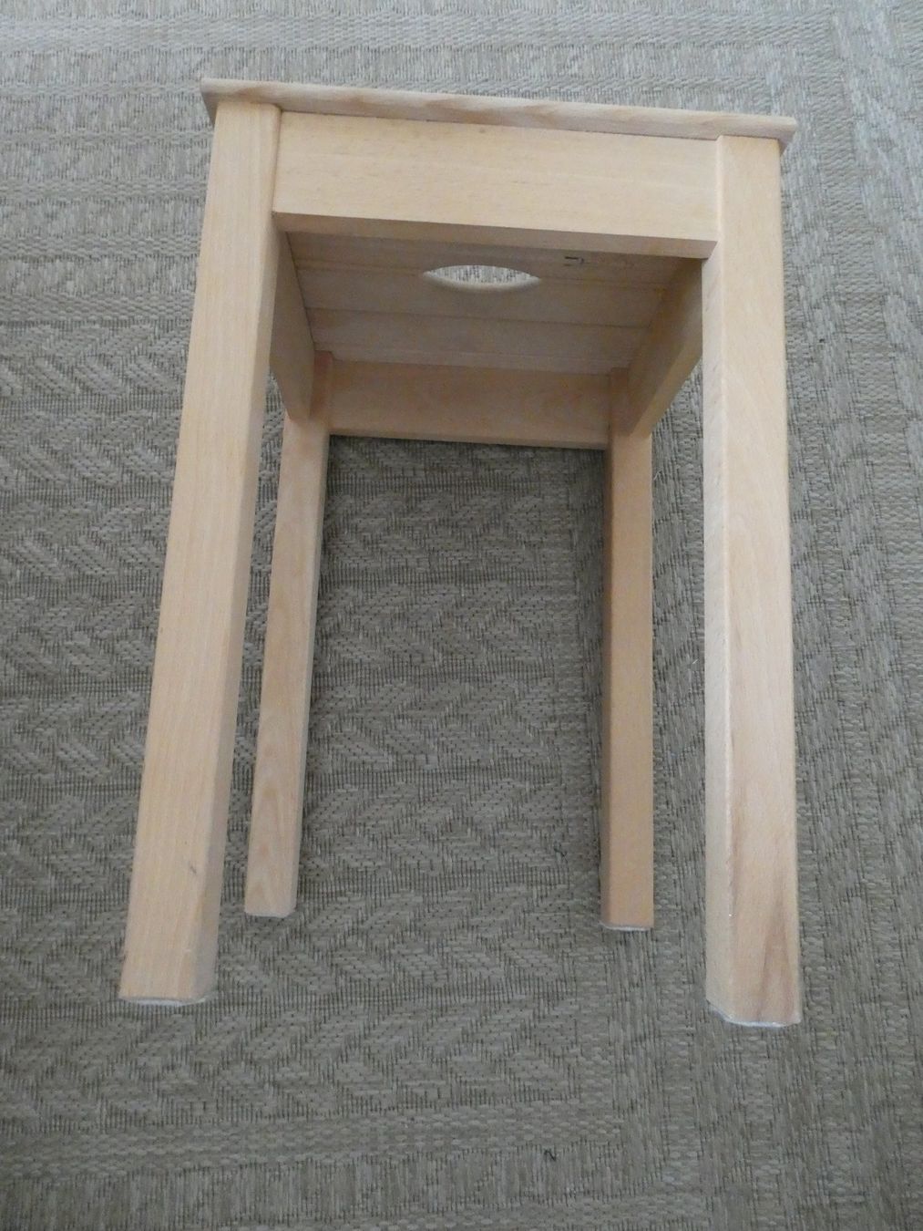 Micasa Sgabelli: HOLZ-TABURETT Hocker - Massiv Buche – Usato da Zürich venduto da ursinas-shop 2