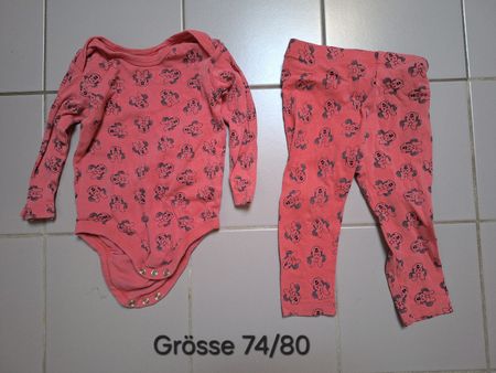 Body und Leggings Minnie Maus 74/80