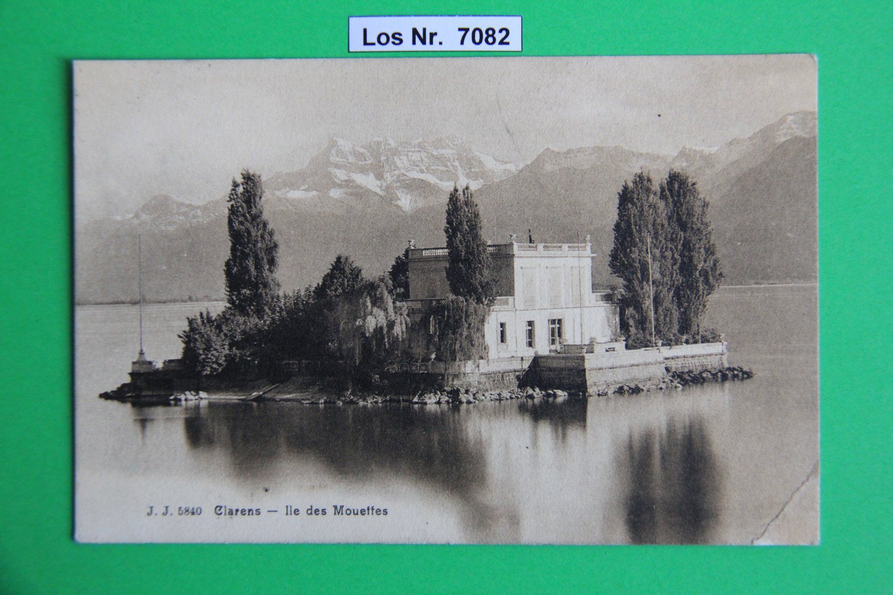 Ansichtskarten: CH Ansichtskarte Clarens um 1910                    Los 7082 – Gebraucht aus Volken von jukon65