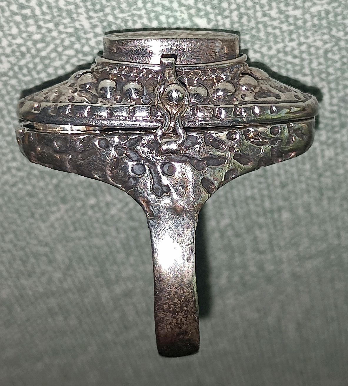Ringe: Klappring, Erotik, Phallus inside 925 Silber,14 Gramm – Gebraucht aus Basel von kim_872m 1