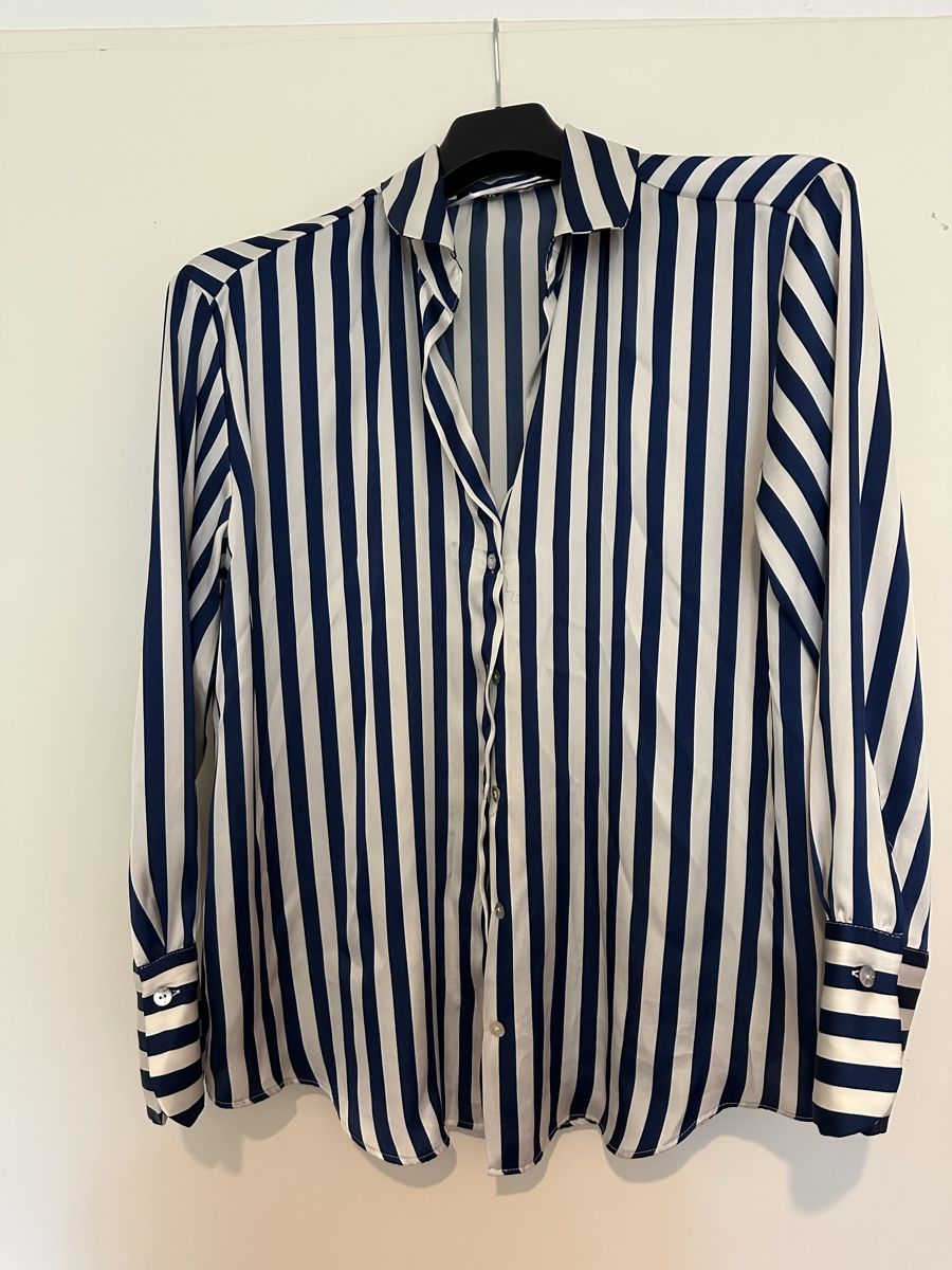 Zara Camicette: Zara Bluse Gestreift, Gr. M, Sommerlich & Elegant! – Usato da Uster venduto da sus_s85n