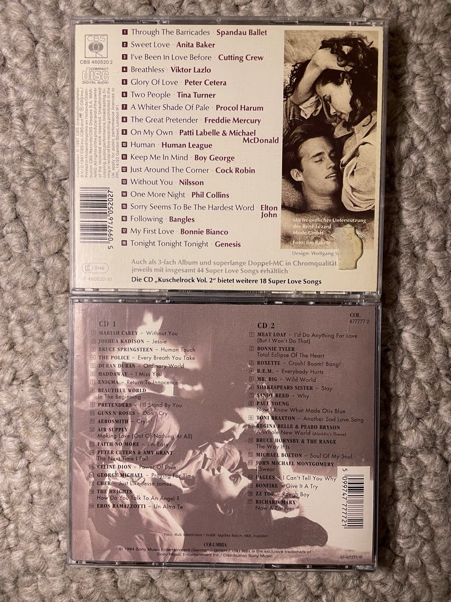 CD: 2x Kuschel Rock Vol.1+8 – Usato da Reinach AG venduto da trigger7811 1