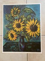 Plakat Paul Racle /Sonnenblumen