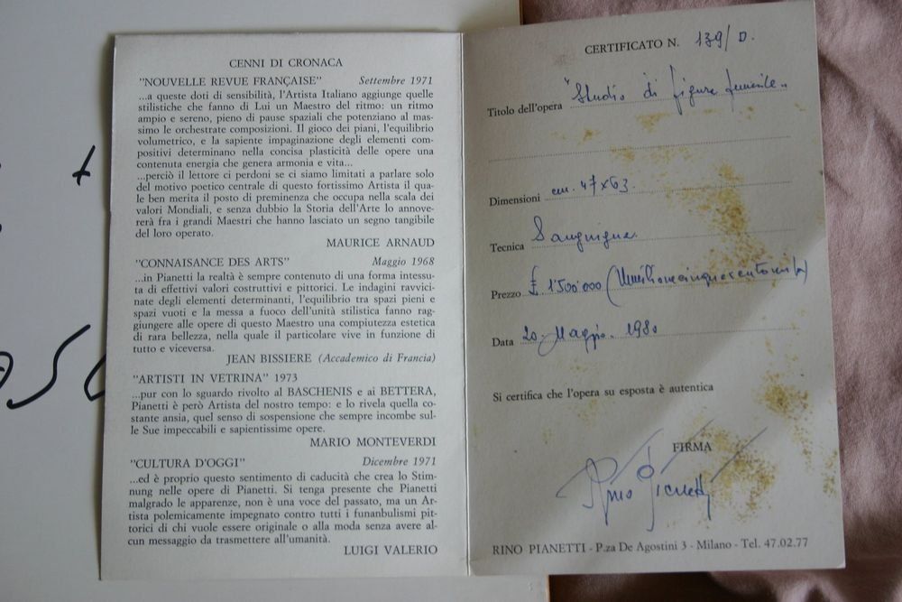 Dipinti: Rino Pianetti – Usato da Winkel venduto da gabriele56 5