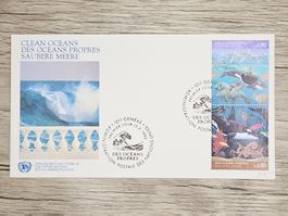 CL22 Enveloppe + Timbre UN / Suisse 1992