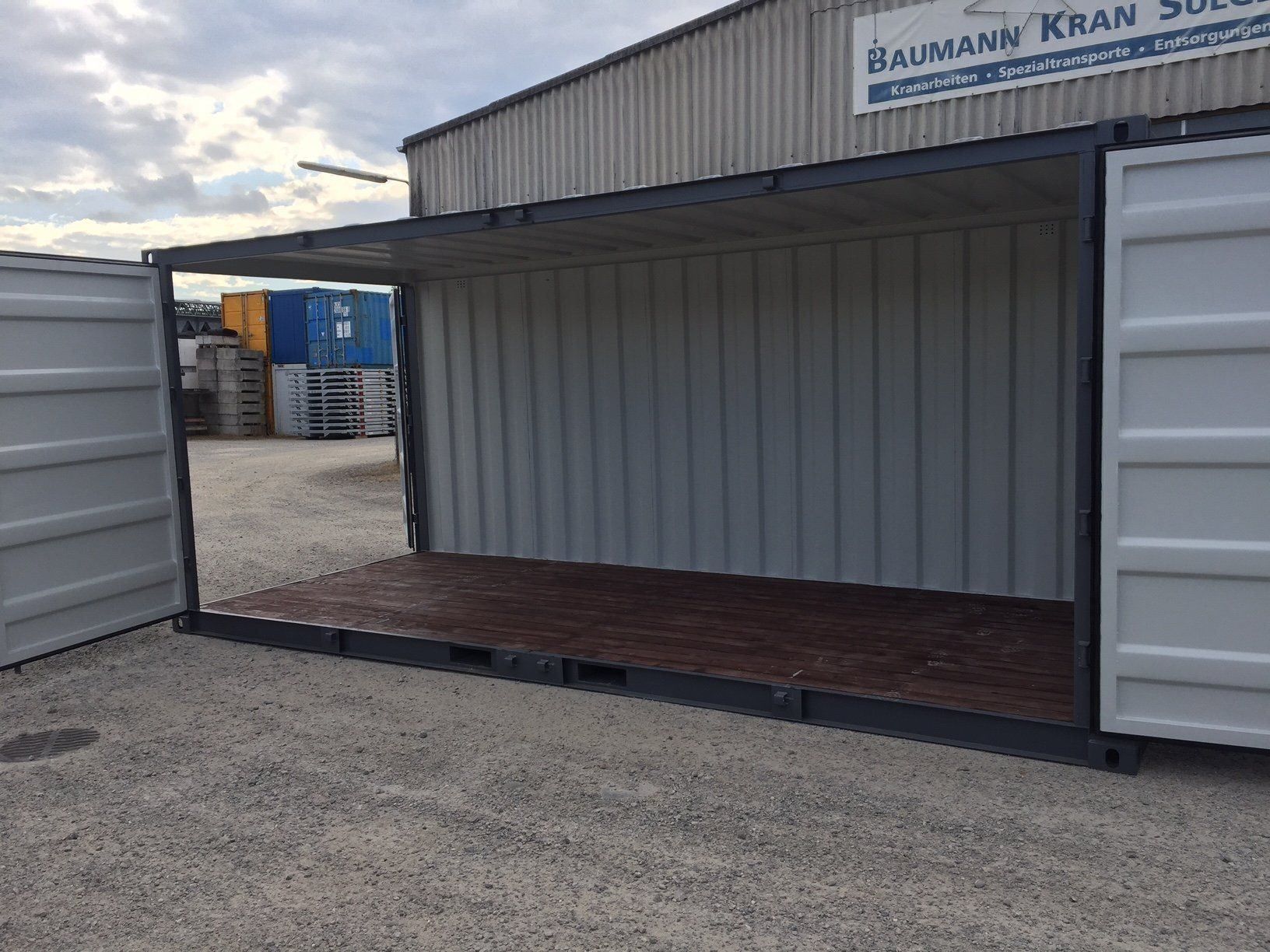 Contenitori edile: 20' Lagercontainer Open Side DFS – Nuovo (secondo la descrizione) da Kradolf venduto da BKSAG 4