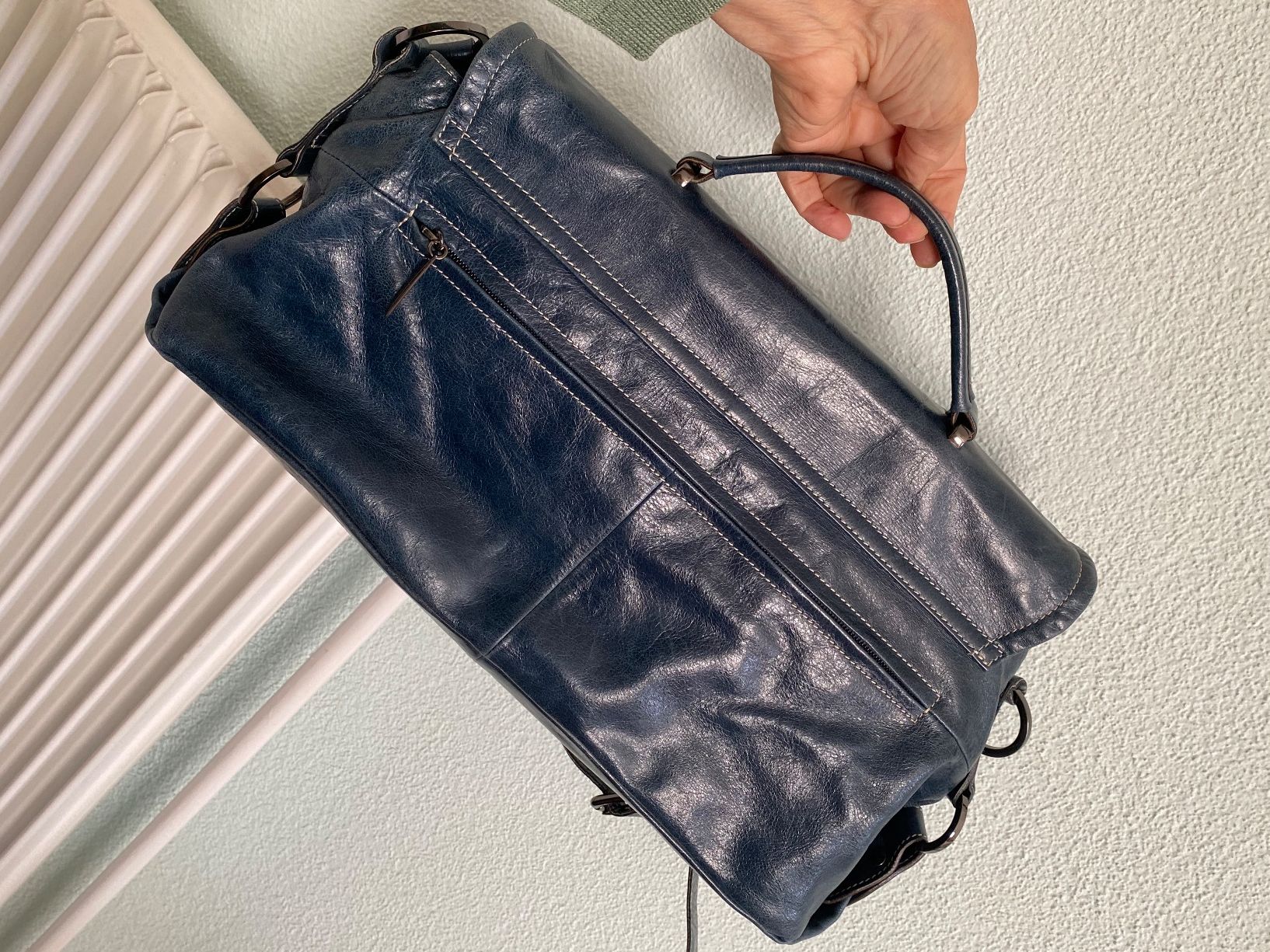 Claudio Ferrici Borse da donna: CLAUDIO FERRICI Ledertasche neuwertig – Usato da Besazio venduto da BagCycle 5