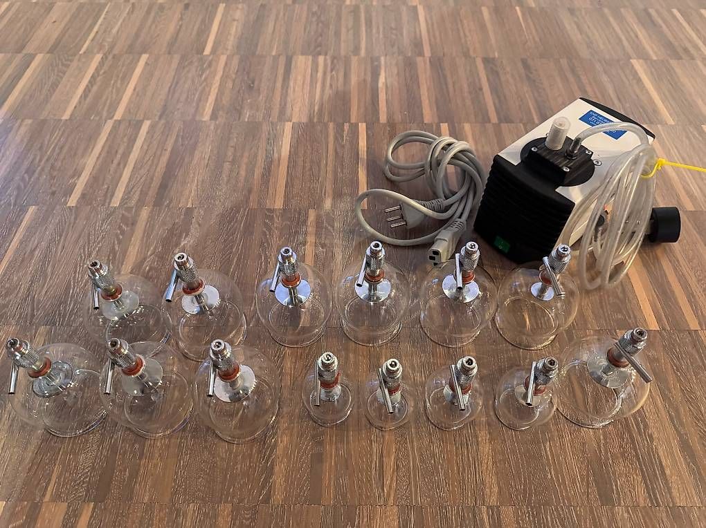 Appareils de massage: Schröpfgläser mit elektrischer Pumpe – D'occasion à Neuheim par ananda21 4