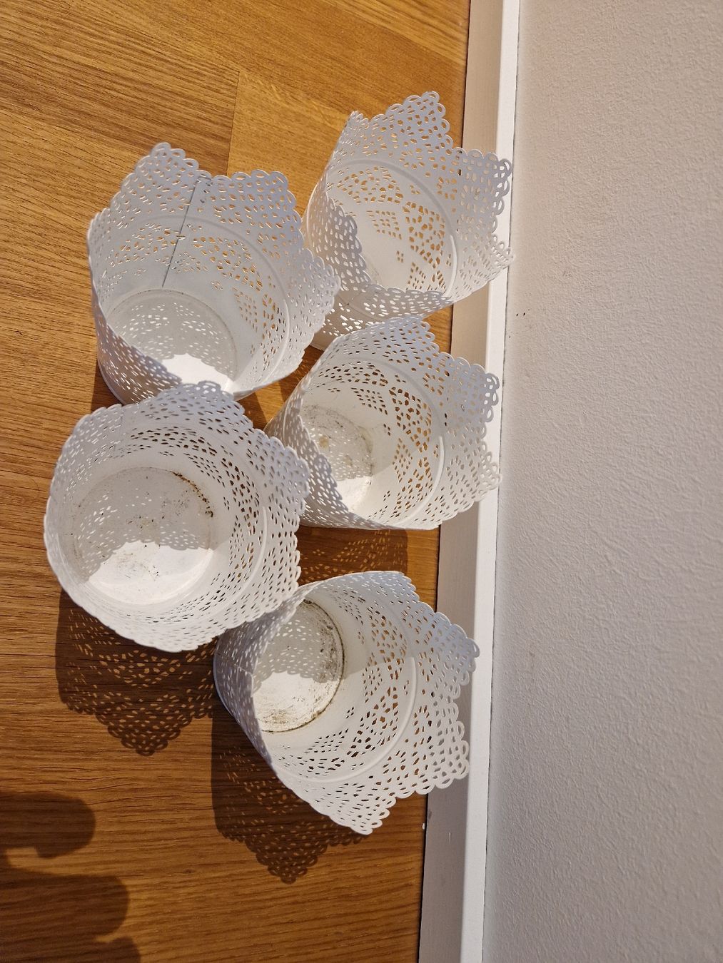 Tutte le decorazioni: 5er Set Windlichter - weiss – Usato da Sissach venduto da eli_6l2g 1