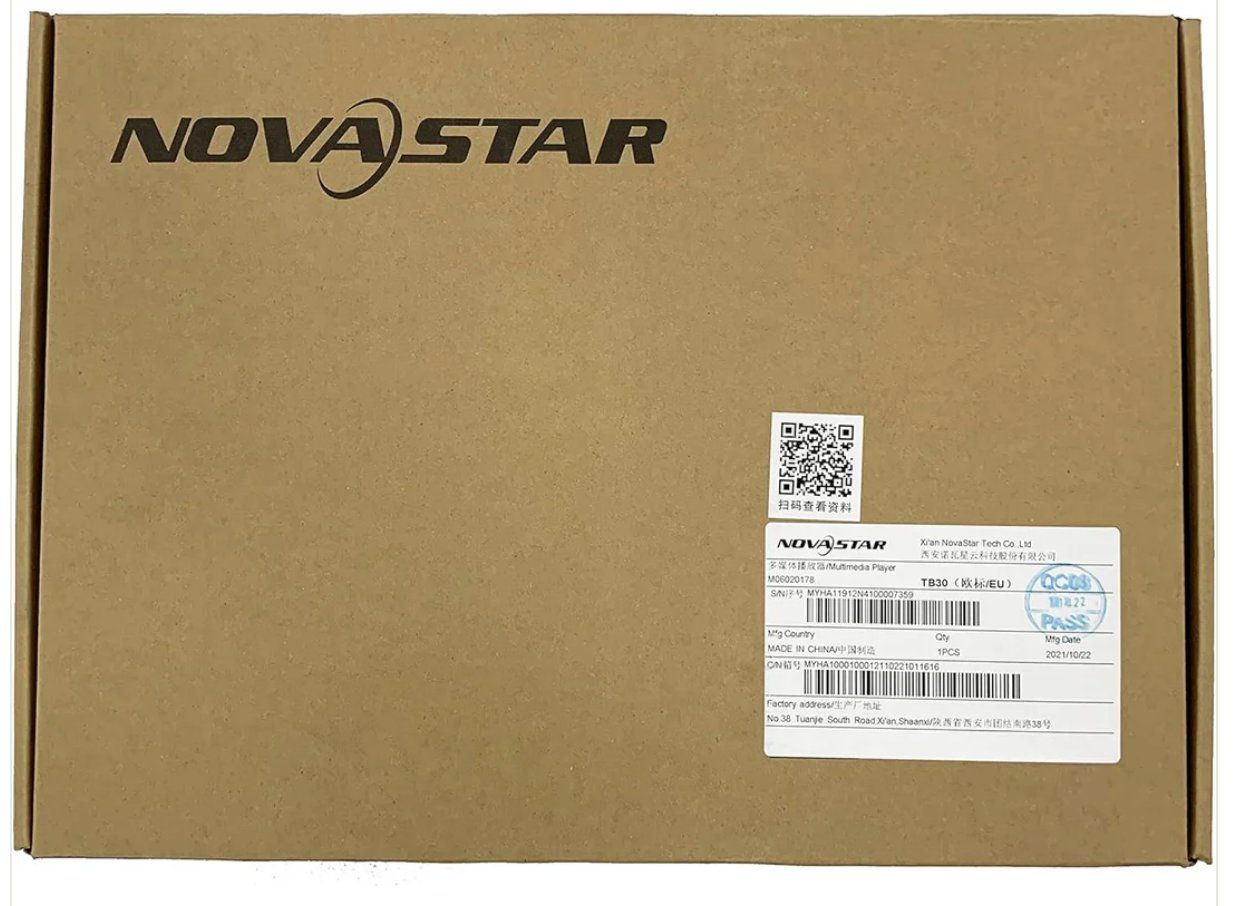 Lettore multimediale & Streamer: NovaStar - TB30 - MediaPlayer - Neu – Nuovo e nell'imballaggio originale da Emmen venduto da Highlife_Technik 2