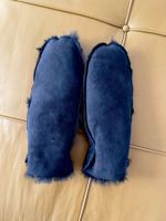 Shearling Fäustlinge Navy von Guðrun & Guðrun 🇫🇴