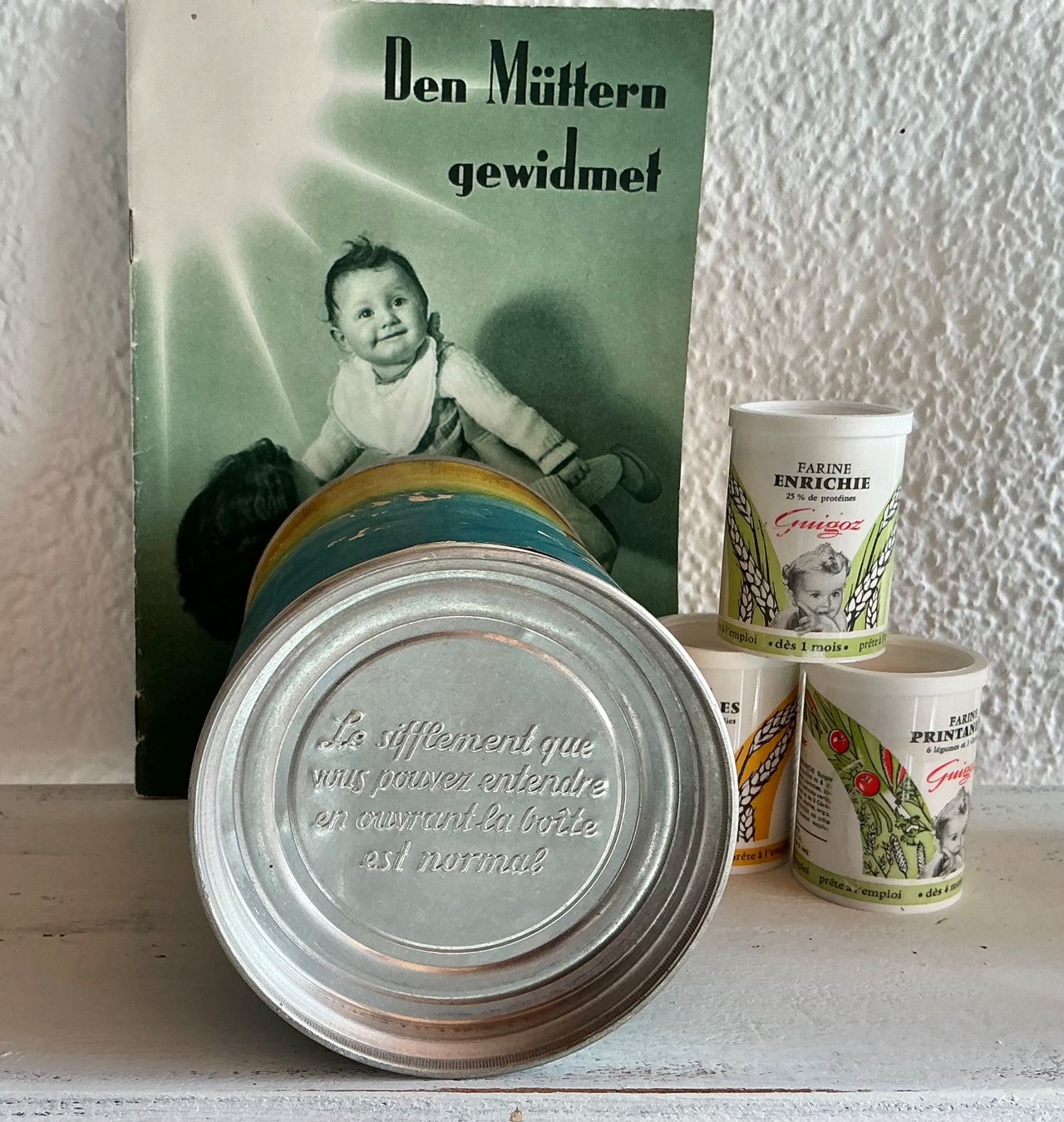 Dosen: ALTE GUIGOZ MILCHMEHL DOSE – Gebraucht aus Zell LU von Silvermemory 3