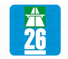 Autobahn Vignette Schweiz 2026 neu ungebraucht