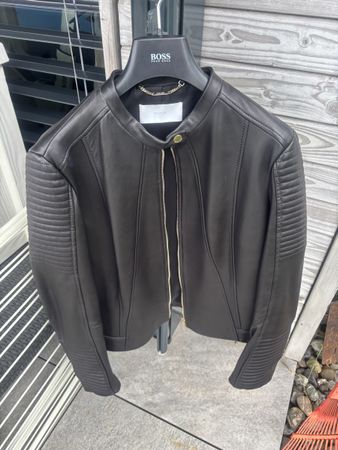 Hugo Boss - veste cuir souple