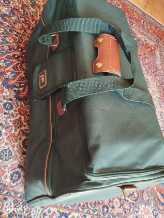 Reisetasche Visa Delsey grün gebraucht guter Zustand