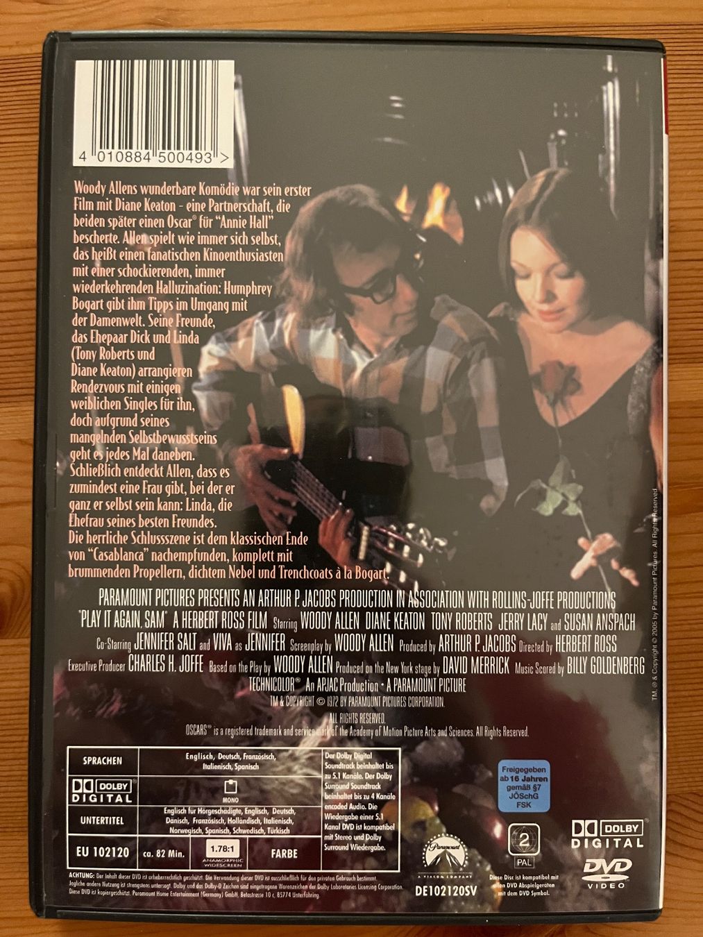 Alle DVDs: MACH'S NOCH EINMAL SAM - PLAY IT AGAIN, SAM - WOODY ALLEN – Gebraucht aus Lausanne von sbar224 1