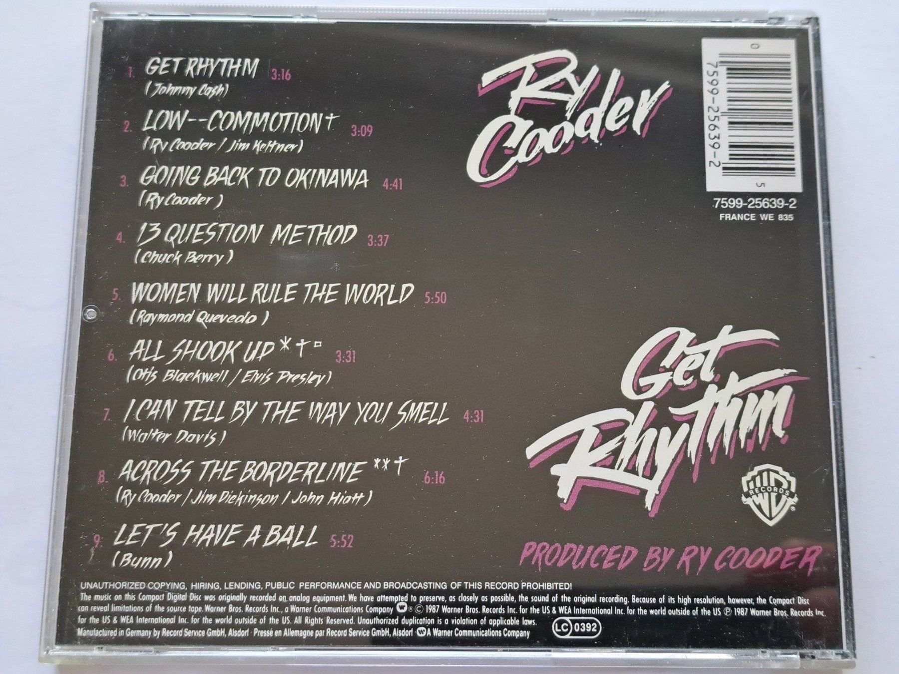 CD: Cd Ry Cooder - Get rythm  – Usato da Pully venduto da bro_n52j 1