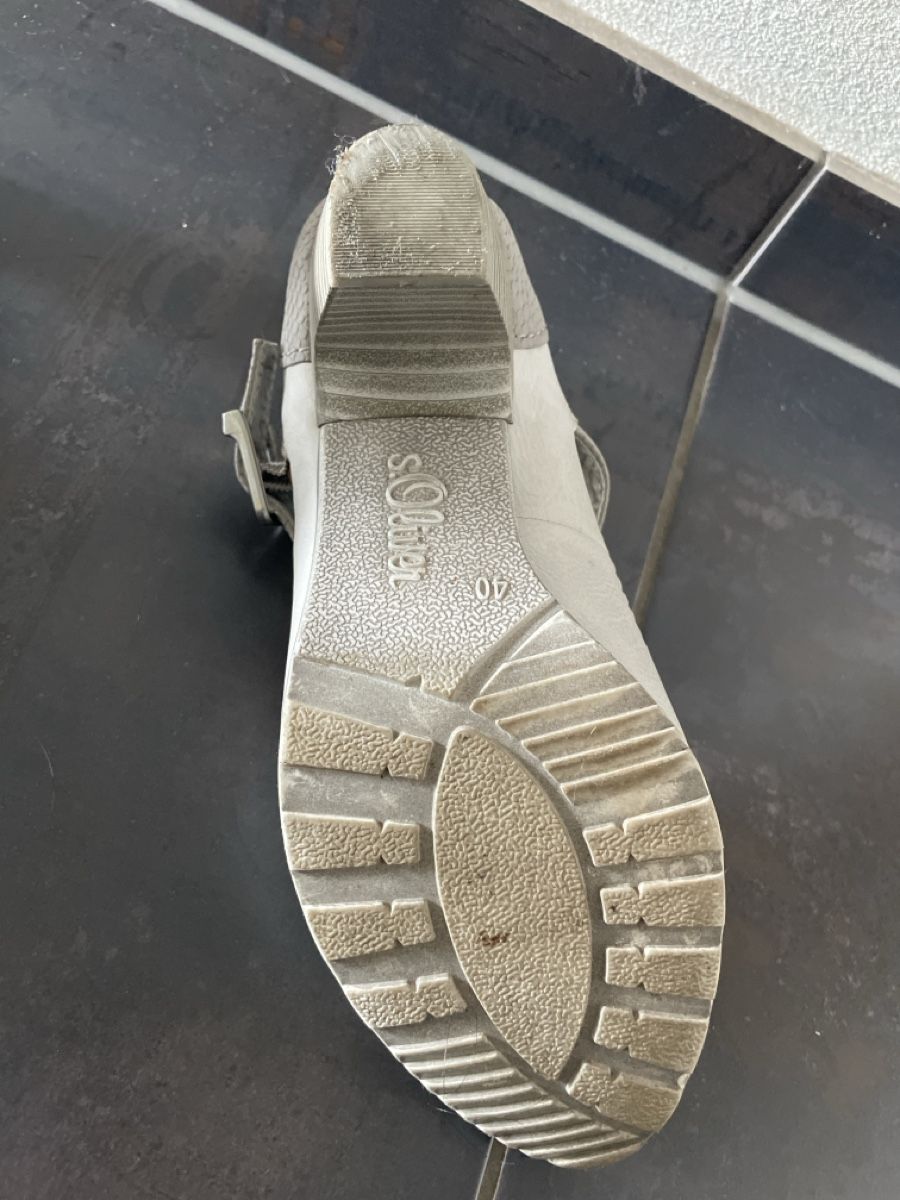 S.Oliver Scarpe da donna: Damen Pumps s.Oliver hellgrau Grösse 40 – Usato da Oberuzwil venduto da tas_fm7s 4