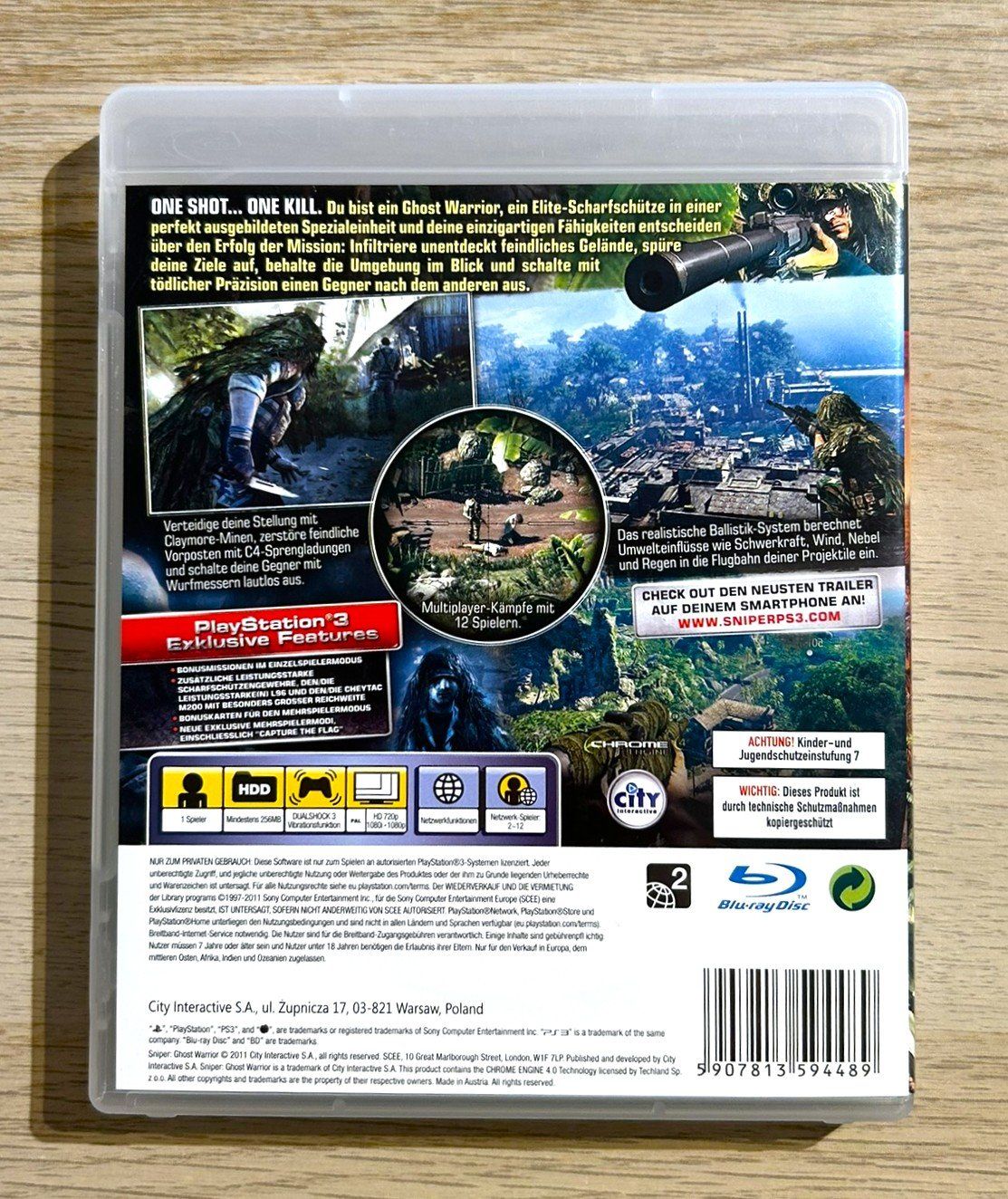 Sony Giochi: Sniper: Ghost Warrior PS3 – Usato da St. Gallen venduto da Alpine.Arcade 1