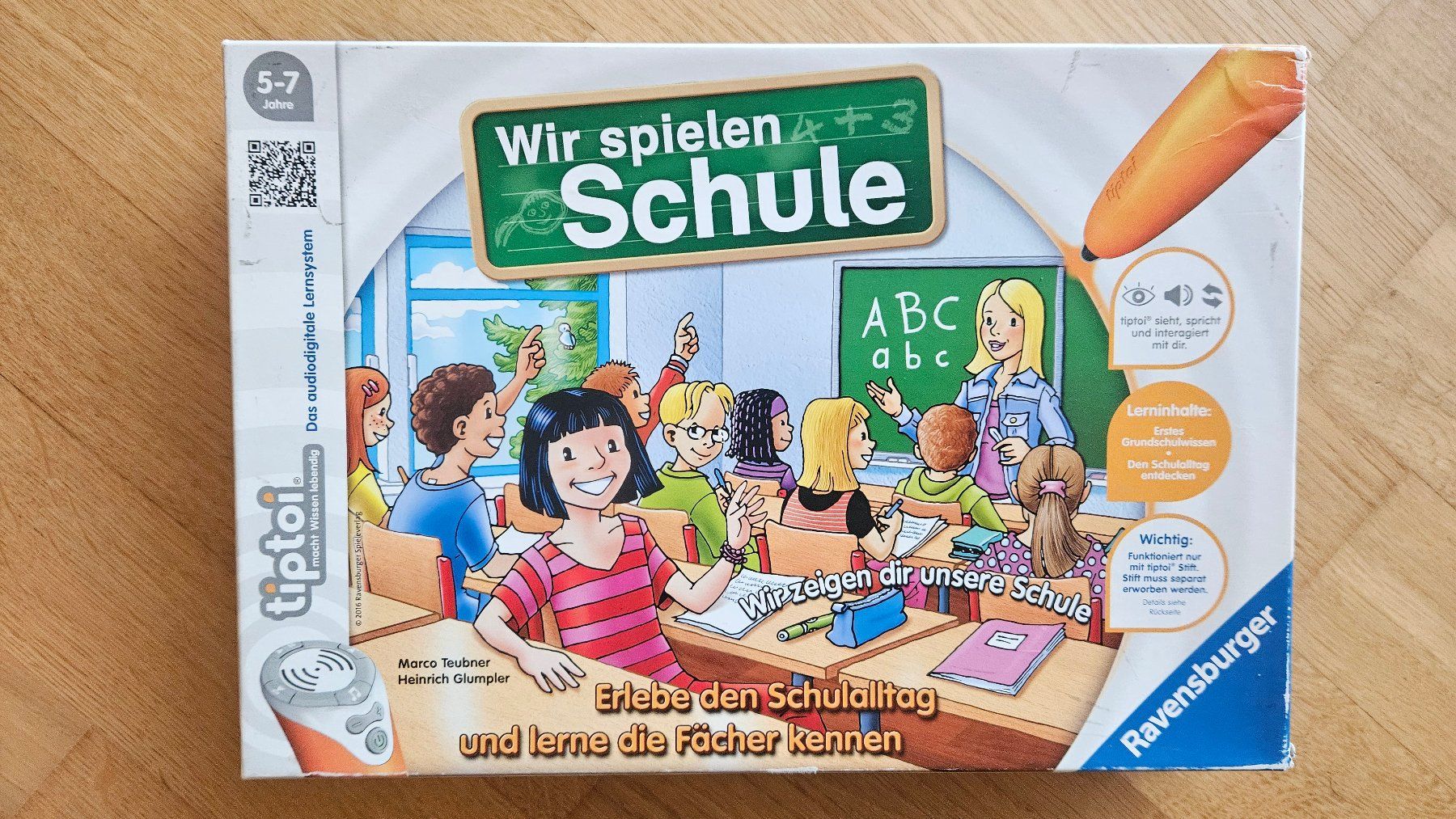 Rezension: tiptoi Spiel Wir spielen Schule – familös