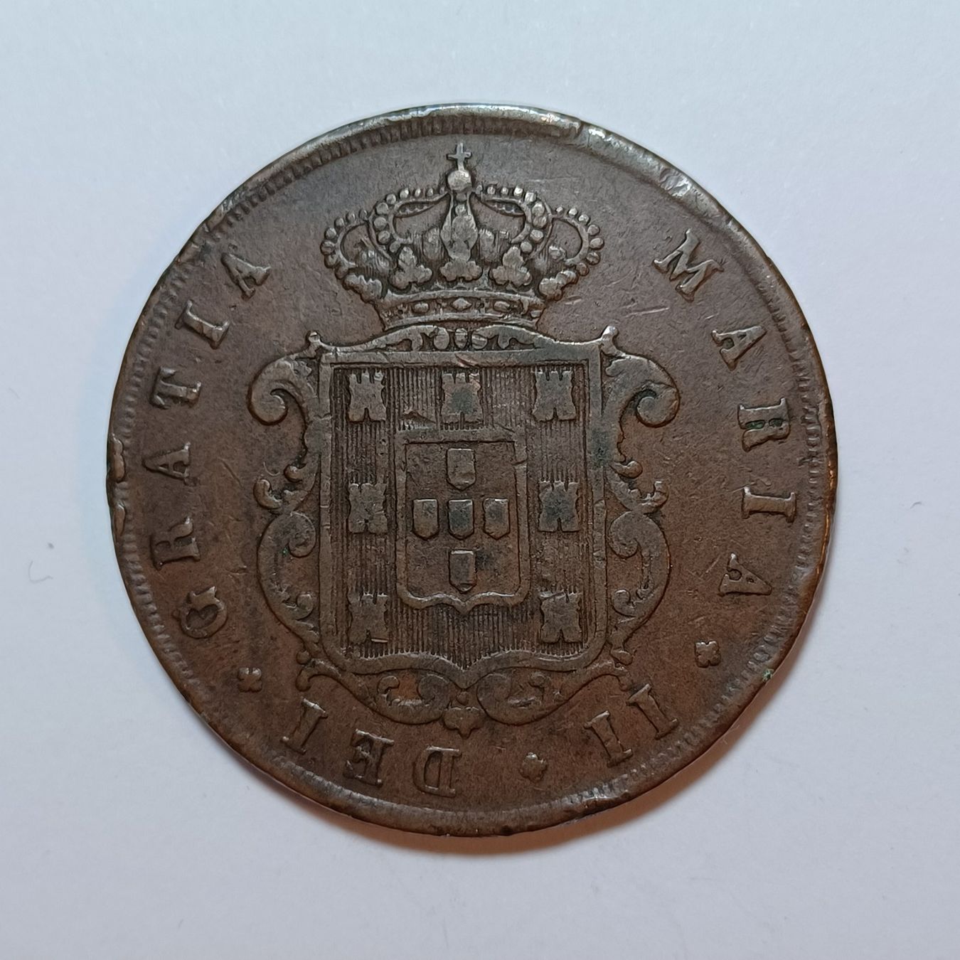 Tutti le monete: 20 Reis 1849 Portugal – Usato da Pfäffikon ZH venduto da Welt_Muenzen 1