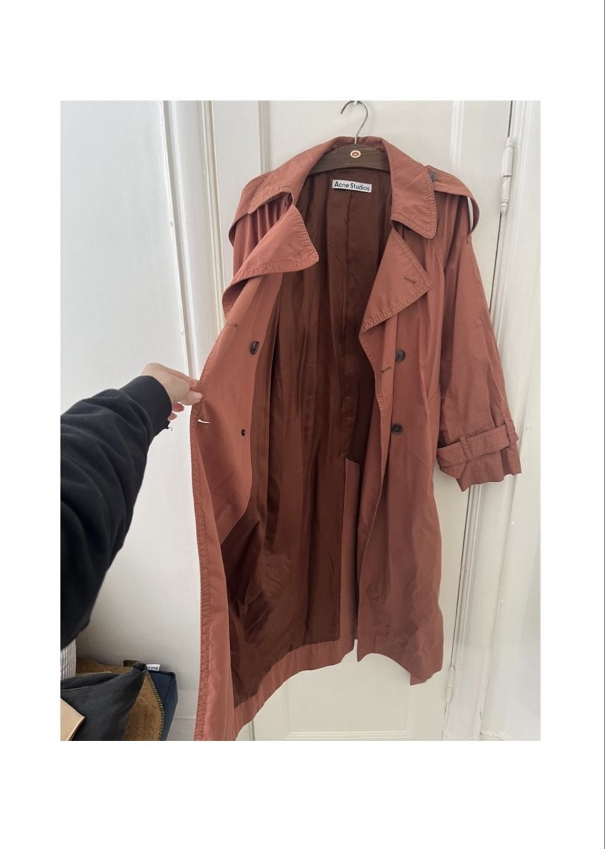 Acne Studios Mäntel: Acne Studios Trenchcoat burnt orange EU36 – Gebraucht aus Winkel von Zimtguetzli 7
