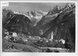 Soglio mit Scioragruppe