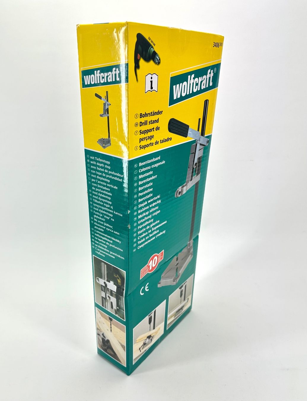 Wolfcraft Tutti gli attrezzi: Wolfcraft Bohrständer NEU – Nuovo e nell'imballaggio originale da Basel venduto da LynnundPepe 2